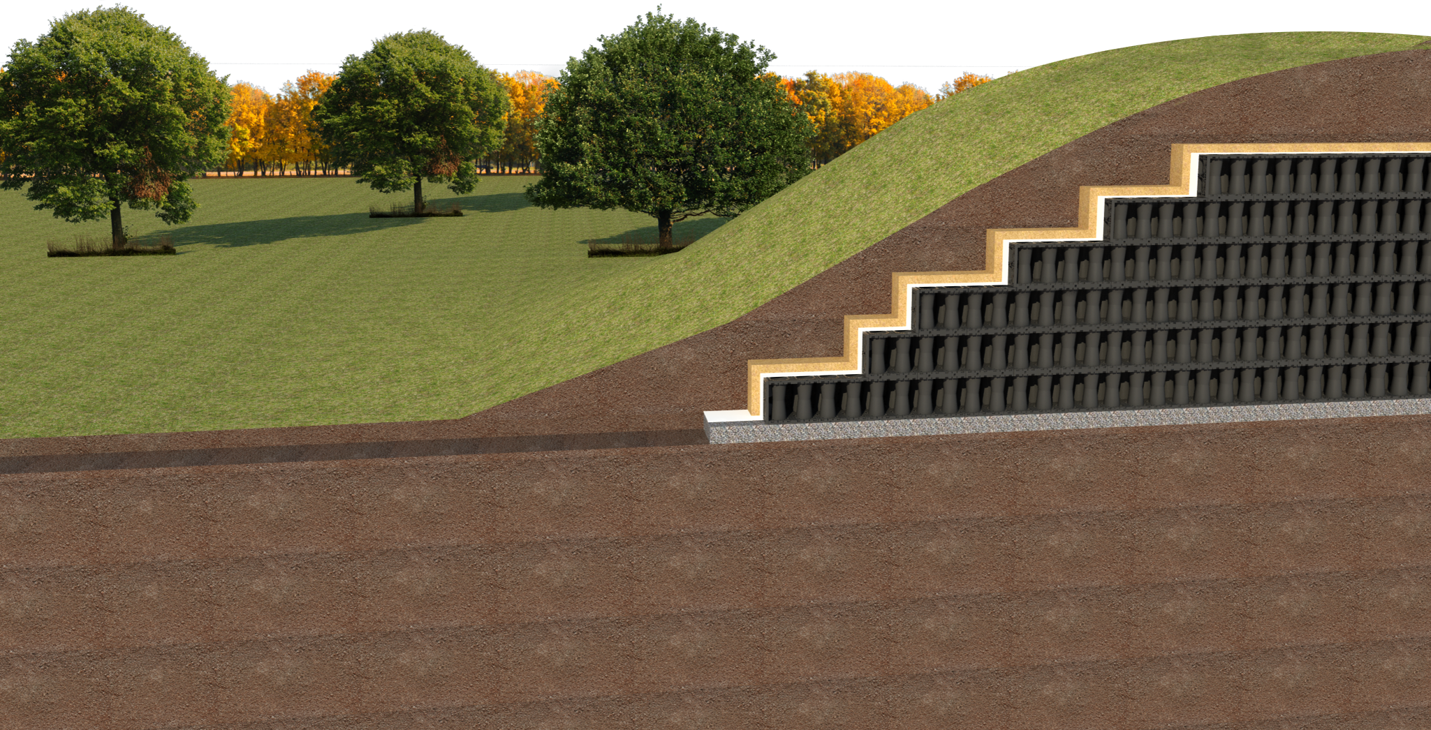 Atlantis Mound Flo-Vault Void Fill Structural Lightweight Void Fill